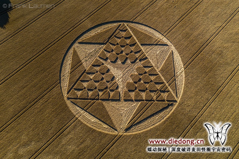 2019年7月28日英国Cocum Farm麦田怪圈