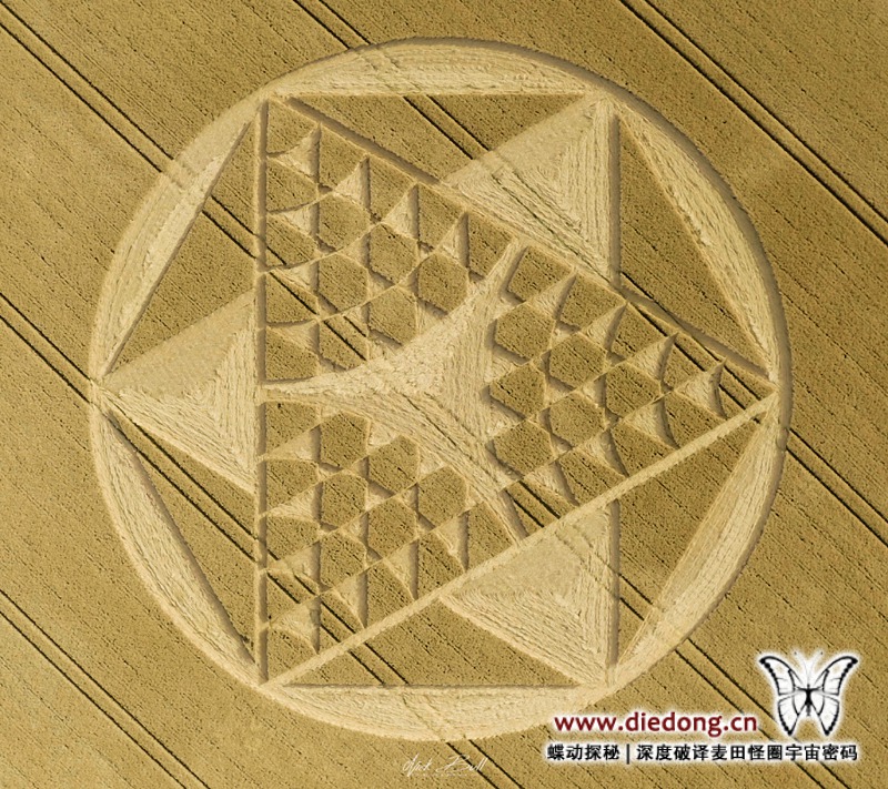 2019年7月28日英国Cocum Farm麦田怪圈