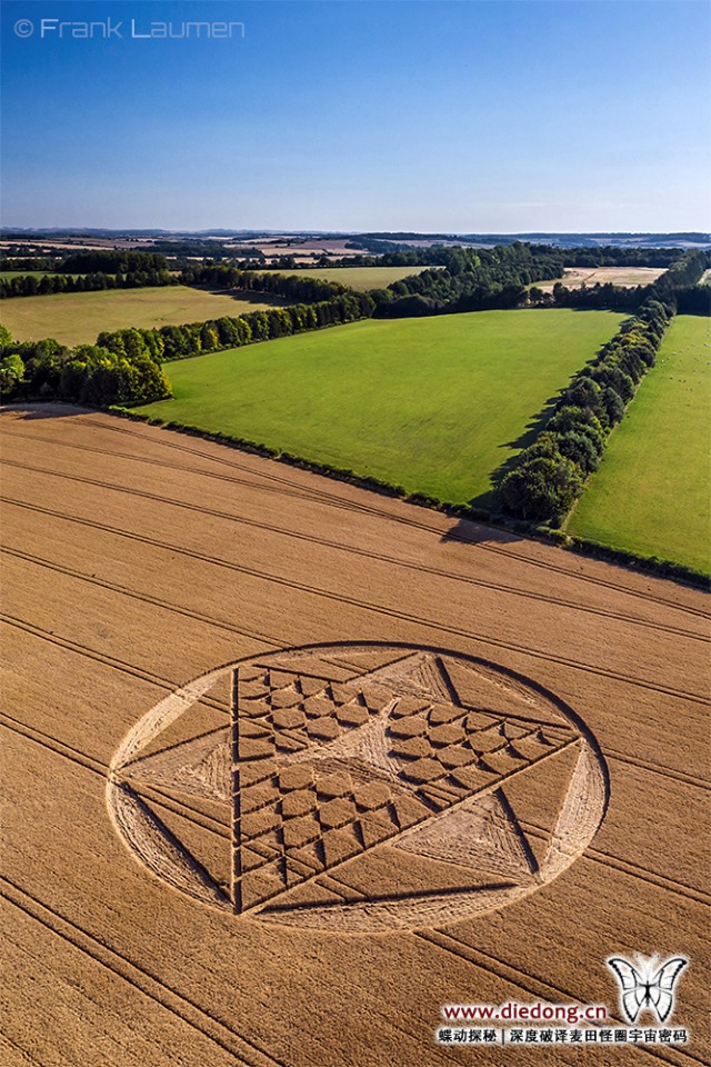 2019年7月28日英国Cocum Farm麦田怪圈