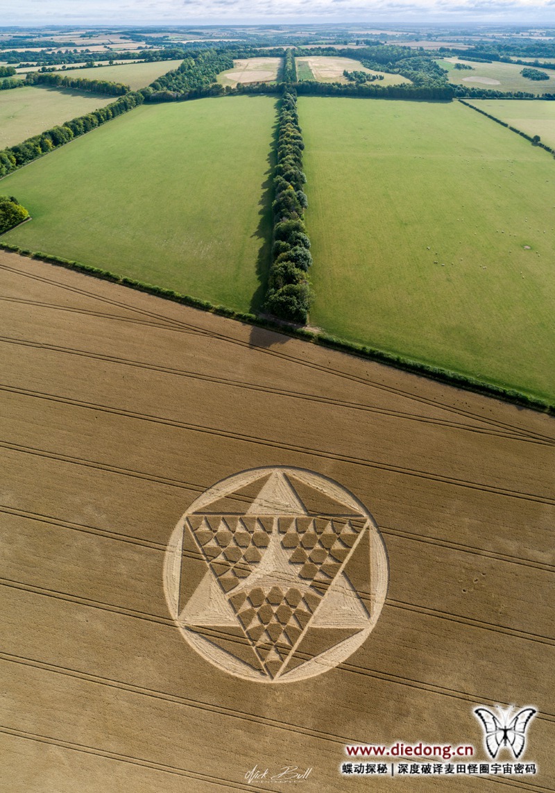 2019年7月28日英国Cocum Farm麦田怪圈