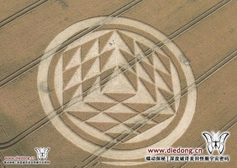 2019年7月16日英国Rodfield Lane麦田怪圈