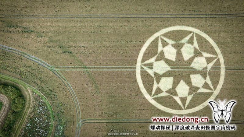 2024年7月23日英国Roman Road麦田怪圈