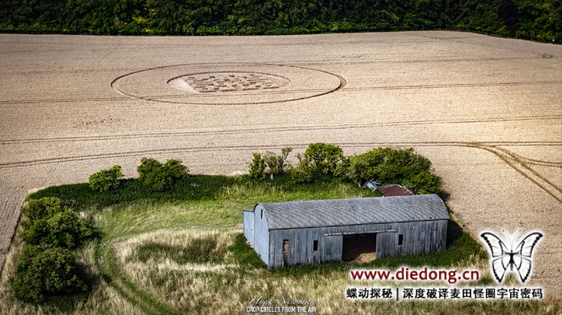 2026年7月16日英国Odstone Barn麦田怪圈
